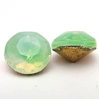 Sabrina Faceted Roundグリーン6.5mm(01-47)