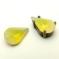 Sabrina Faceted Pearイエロー8×13mm(02-26)