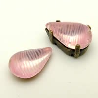 Stripe Pearピンク8×13mm(15-17)