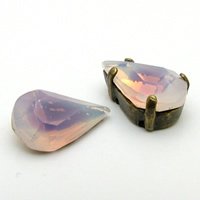 Sabrina Faceted Pearパープル8×13mm(02-27)