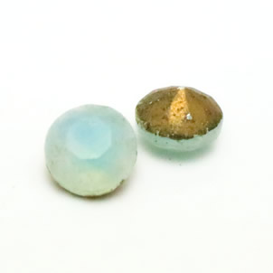Sabrina Faceted Roundアクア6.5mm(01-48)
