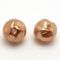 バロックパール：バーントオレンジ3mm