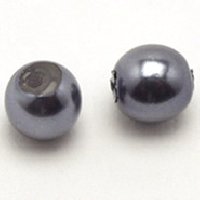 ラウンドパール：ヘマタイト3mm