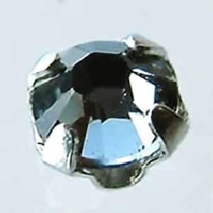 #53102ラインストーン：ブラックダイヤモンドSS-12 3mm