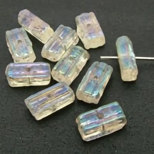 ヴィンテージビーズ クリスタル 6×3×2mm