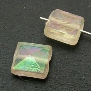 ヴィンテージビーズ クリスタル 8×3mm