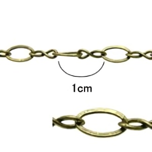 チェーン(オールドブラス 1m)