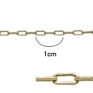 チェーン(ブライトゴールド 1m)