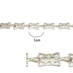 チェーン スクエア(シルバー）