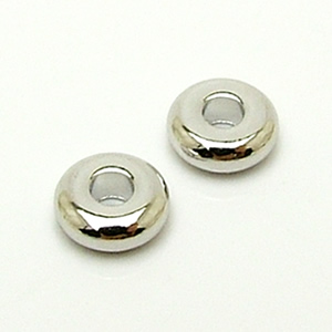 メタルパーツ リング(シルバー)4.5mm