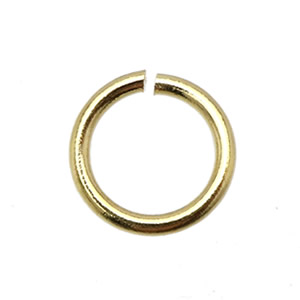 丸カン(0.8×6mm)ゴールド
