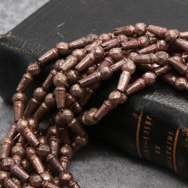 糸通しフランスヴィンテージスフレビーズ