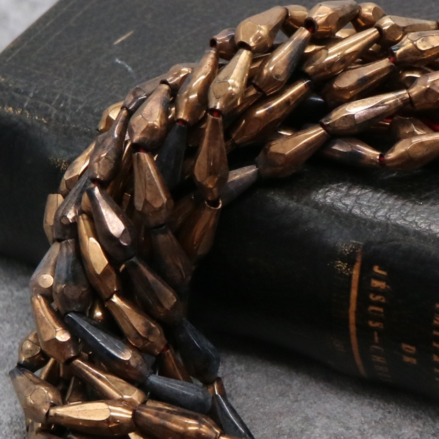 糸通しフランスヴィンテージスフレビーズ