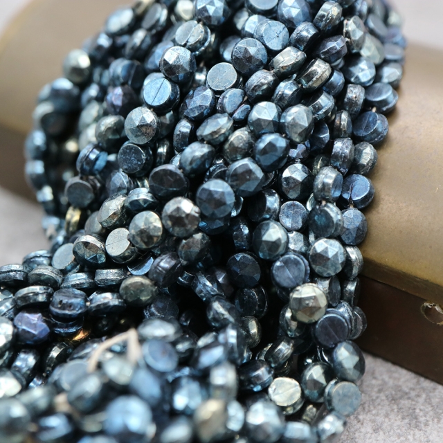 フランスヴィンテージビーズ メタリック