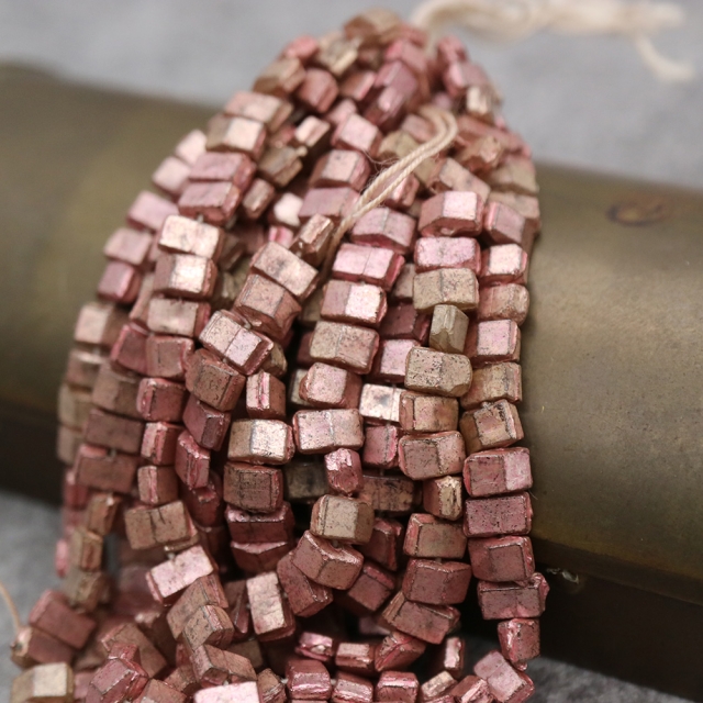 フランスヴィンテージビーズ メタリック