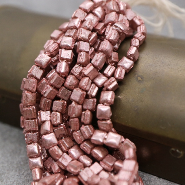 フランスヴィンテージビーズ メタリック