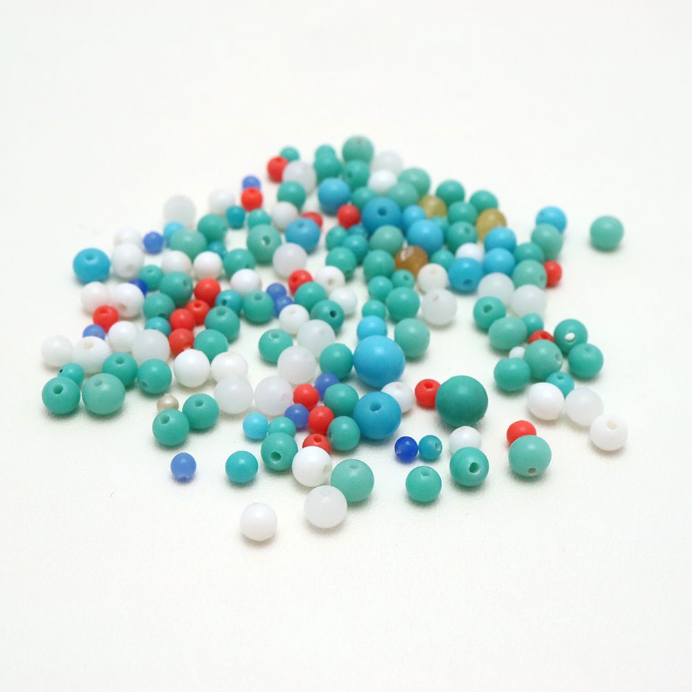 アウトレット】チェリーブランドガラスビーズ：ラウンド MIX約2-6mm【10g】【各種セール対象外】｜ジュリアン